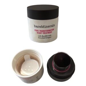 BareMinerals Pure Transformation Night Treatment CLEAR ~0.07oz~ *NEW* Rare